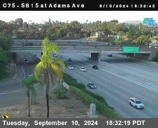 SB 15 at Adams Ave (On Ramp)