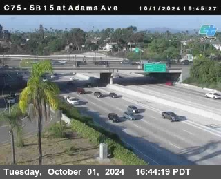 SB 15 at Adams Ave (On Ramp)