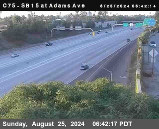 SB 15 at Adams Ave (On Ramp)