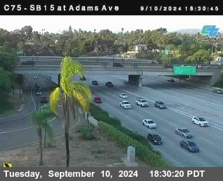 SB 15 at Adams Ave (On Ramp)