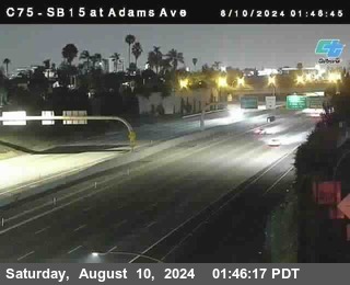 SB 15 at Adams Ave (On Ramp)