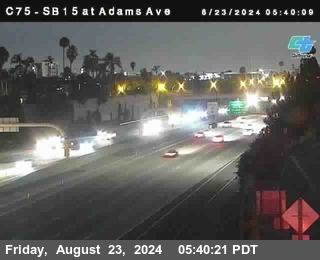 SB 15 at Adams Ave (On Ramp)