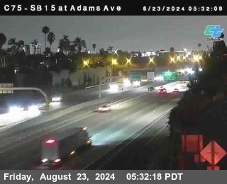 SB 15 at Adams Ave (On Ramp)