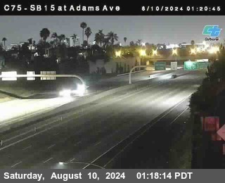 SB 15 at Adams Ave (On Ramp)