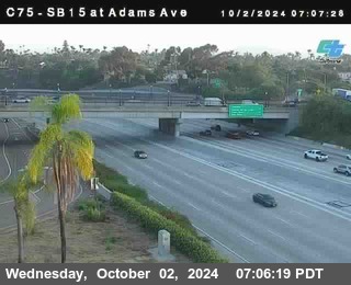 SB 15 at Adams Ave (On Ramp)