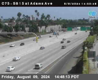 SB 15 at Adams Ave (On Ramp)