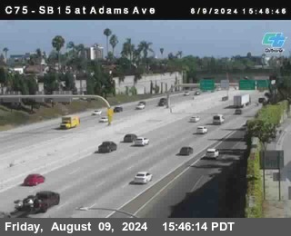 SB 15 at Adams Ave (On Ramp)