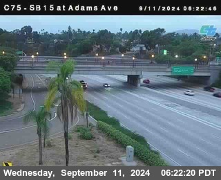 SB 15 at Adams Ave (On Ramp)