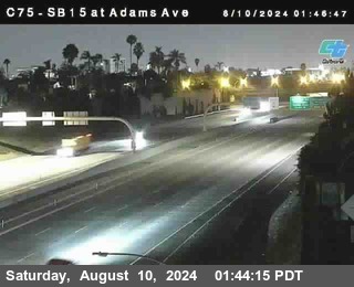 SB 15 at Adams Ave (On Ramp)