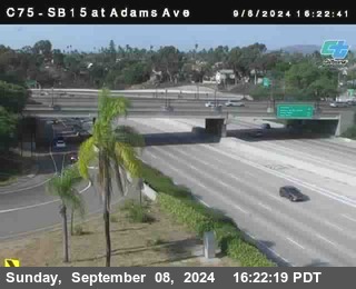 SB 15 at Adams Ave (On Ramp)