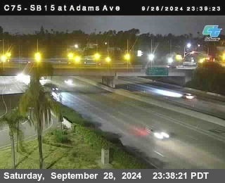 SB 15 at Adams Ave (On Ramp)