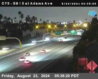 SB 15 at Adams Ave (On Ramp)