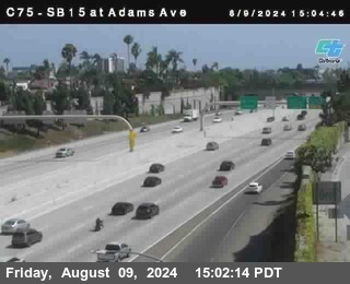 SB 15 at Adams Ave (On Ramp)