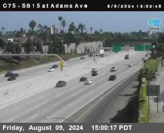 SB 15 at Adams Ave (On Ramp)