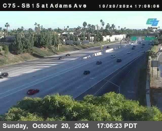 SB 15 at Adams Ave (On Ramp)