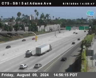 SB 15 at Adams Ave (On Ramp)