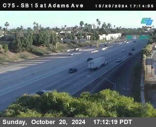 SB 15 at Adams Ave (On Ramp)