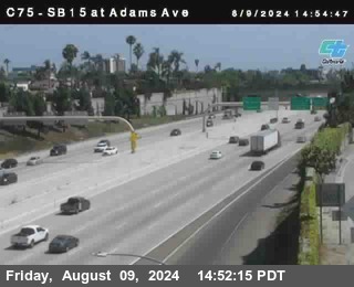 SB 15 at Adams Ave (On Ramp)