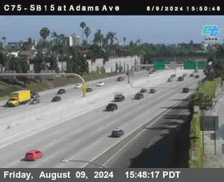 SB 15 at Adams Ave (On Ramp)