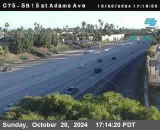 SB 15 at Adams Ave (On Ramp)