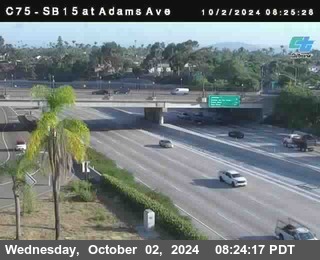 SB 15 at Adams Ave (On Ramp)