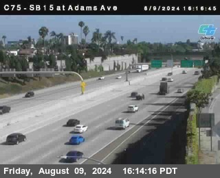 SB 15 at Adams Ave (On Ramp)