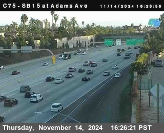 SB 15 at Adams Ave (On Ramp)