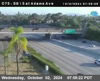 SB 15 at Adams Ave (On Ramp)