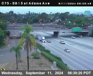 SB 15 at Adams Ave (On Ramp)