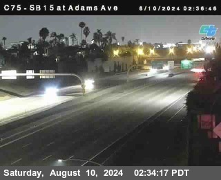 SB 15 at Adams Ave (On Ramp)