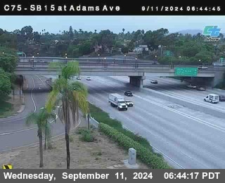 SB 15 at Adams Ave (On Ramp)