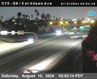 SB 15 at Adams Ave (On Ramp)