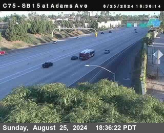 SB 15 at Adams Ave (On Ramp)