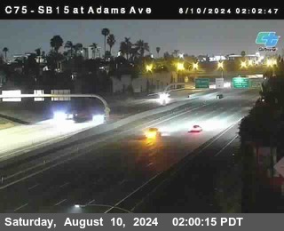 SB 15 at Adams Ave (On Ramp)