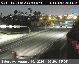 SB 15 at Adams Ave (On Ramp)