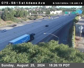 SB 15 at Adams Ave (On Ramp)