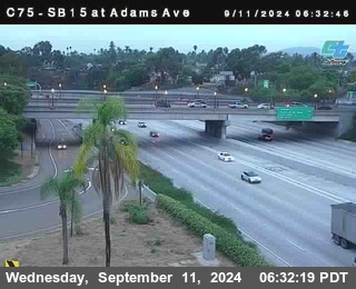 SB 15 at Adams Ave (On Ramp)