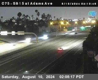 SB 15 at Adams Ave (On Ramp)