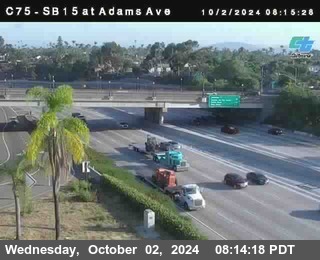 SB 15 at Adams Ave (On Ramp)