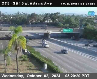 SB 15 at Adams Ave (On Ramp)