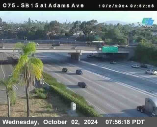 SB 15 at Adams Ave (On Ramp)