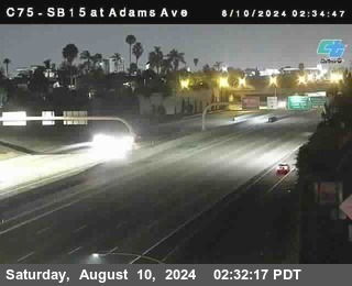 SB 15 at Adams Ave (On Ramp)