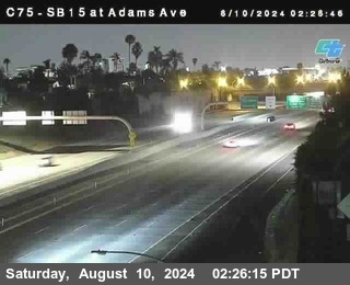 SB 15 at Adams Ave (On Ramp)