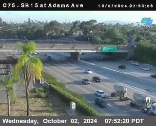 SB 15 at Adams Ave (On Ramp)