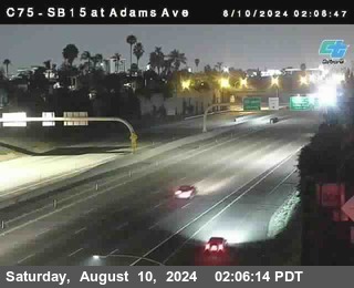 SB 15 at Adams Ave (On Ramp)