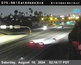 SB 15 at Adams Ave (On Ramp)