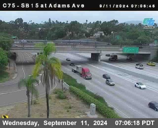 SB 15 at Adams Ave (On Ramp)