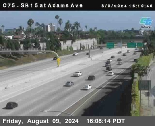 SB 15 at Adams Ave (On Ramp)