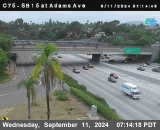 SB 15 at Adams Ave (On Ramp)