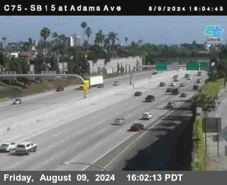 SB 15 at Adams Ave (On Ramp)